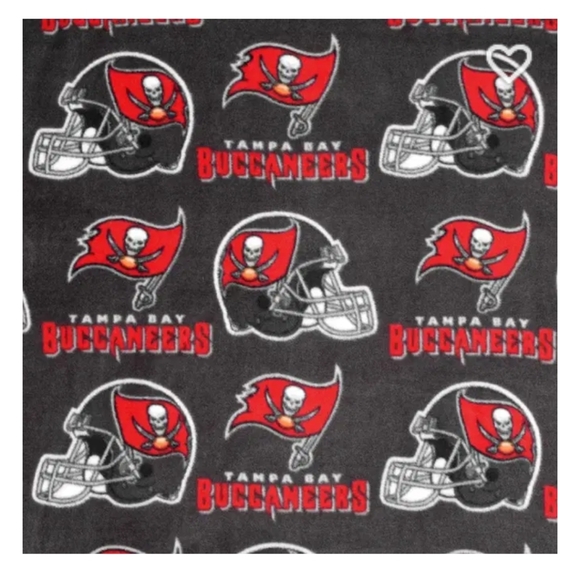 Tampa Bay Buccaneers NFL Fleece Blanket 75x60 - Picture 1 of 9